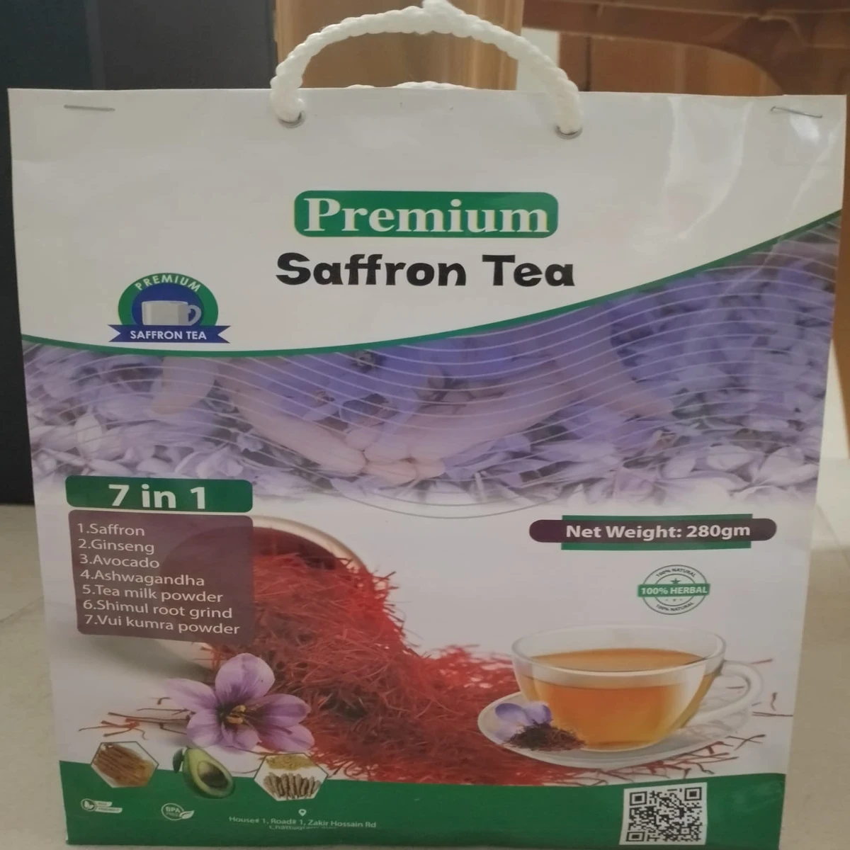 Premium Saffron Tea (1 packet)